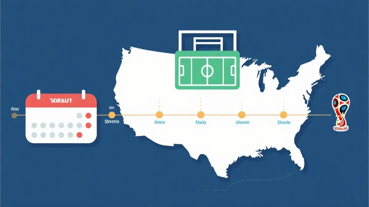 2026世界杯决赛美加墨完整赛程：从小组赛到决赛的观赛时间轴、城市分布与请假订票攻略