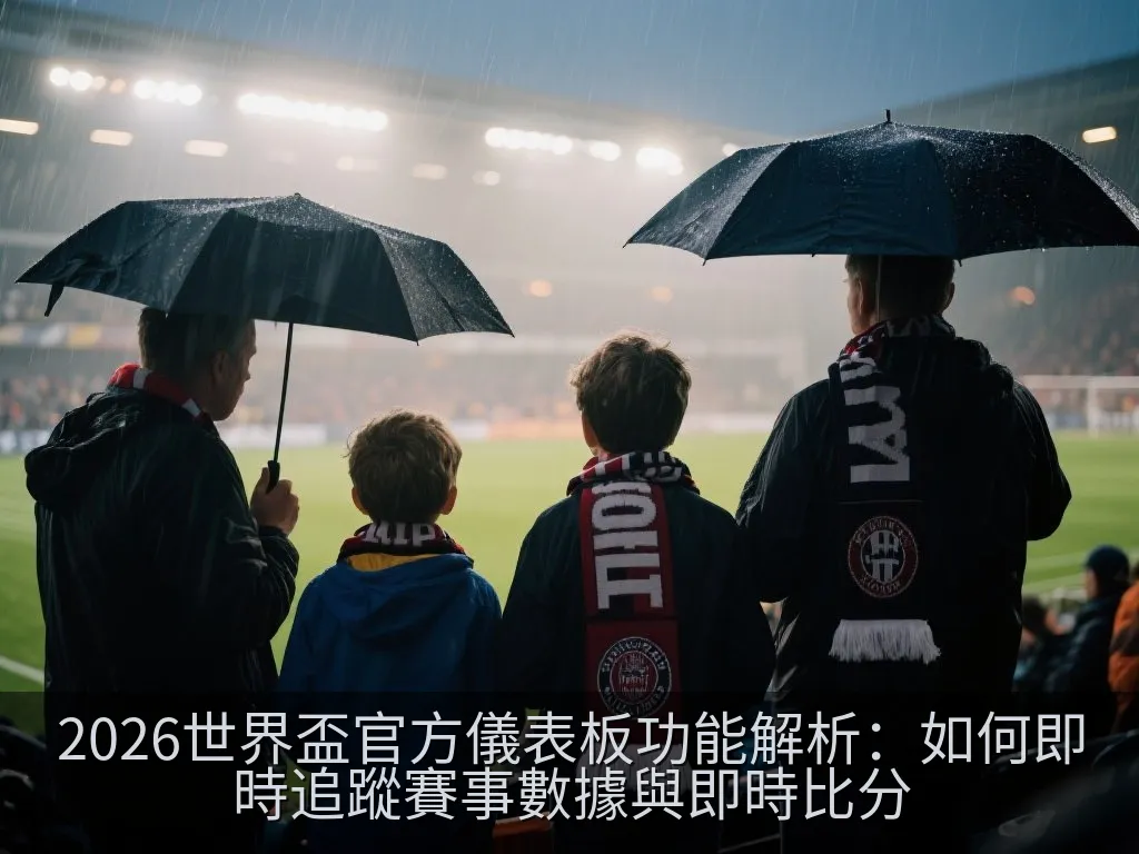 球迷使用行動端裝置即時查看足球賽事數據
