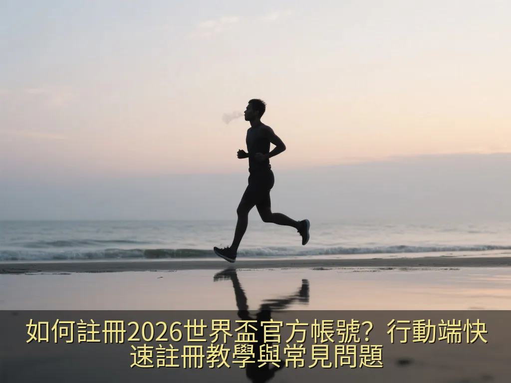 如何註冊2026世界盃官方帳號？行動端快速註冊教學與常見問題